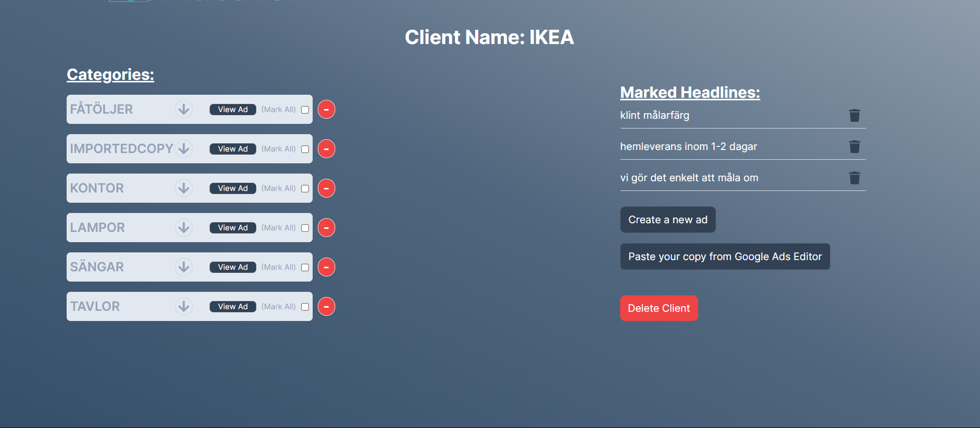 AdSaver app screenshot 2